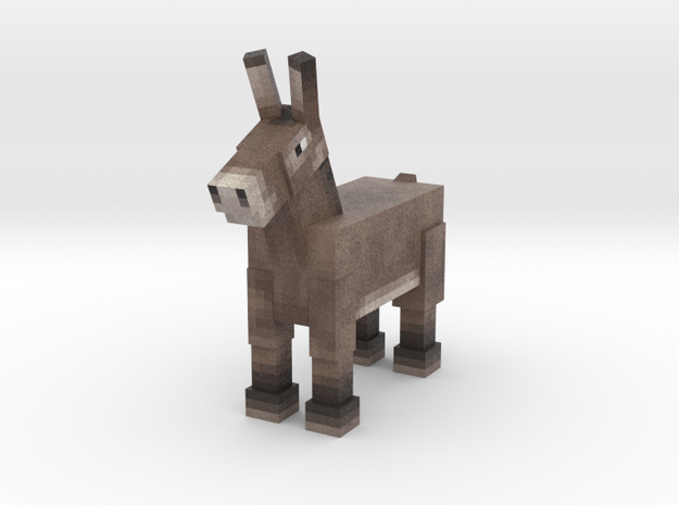 Donkey in Full Color Sandstone