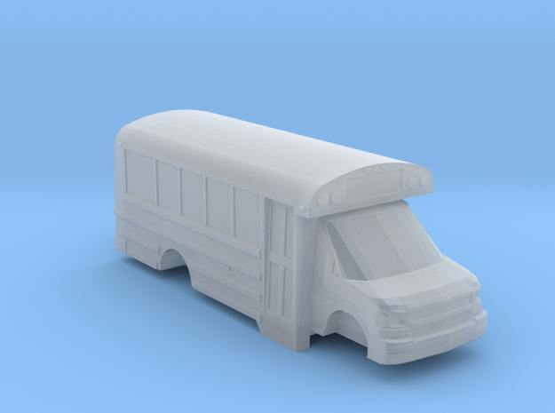 n scale thomas minotour chevy express school bus in Tan Fine Detail Plastic