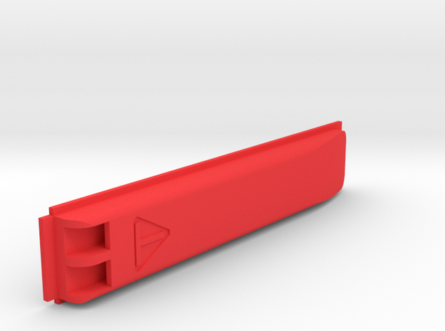KEYPORTSLIDE 2.0 SidePlate for Toothpick & Tweezer in Red Processed Versatile Plastic