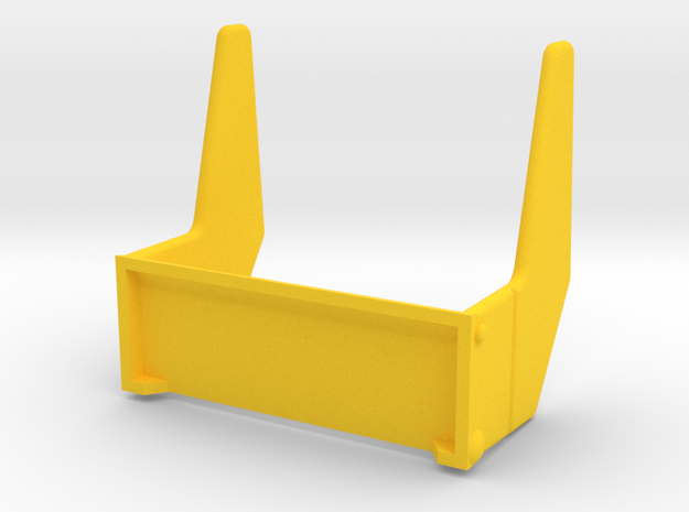Playmobil Top Agents 4876, rear fins (2 of 4) in Yellow Processed Versatile Plastic