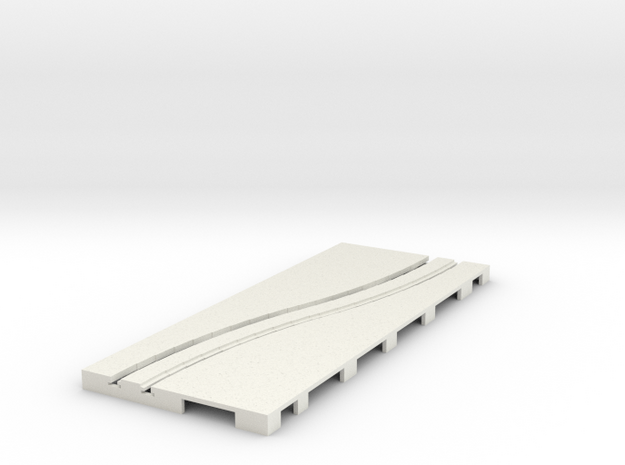 P-65stp-road-right-exch-145r-75-pl-1b in White Natural Versatile Plastic