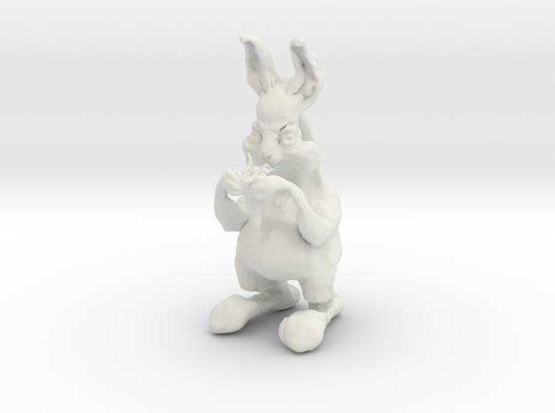 Rabbit 2 in White Natural Versatile Plastic