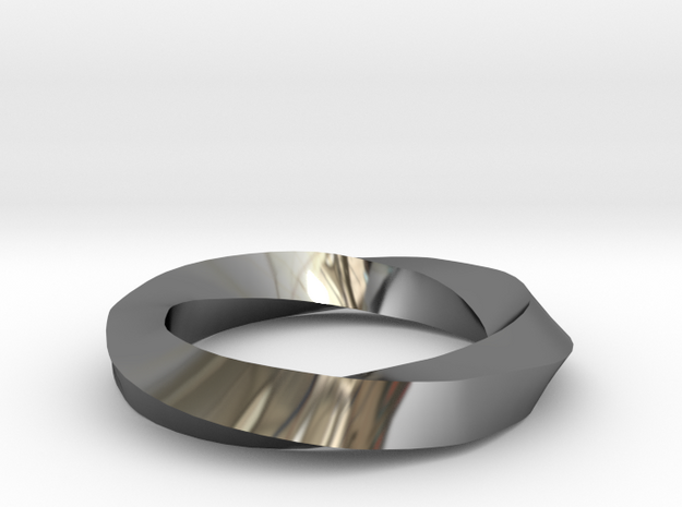 RingSwirl270 in Fine Detail Polished Silver