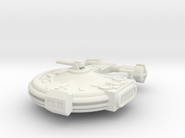 YT-2400 Freighter in White Natural Versatile Plastic