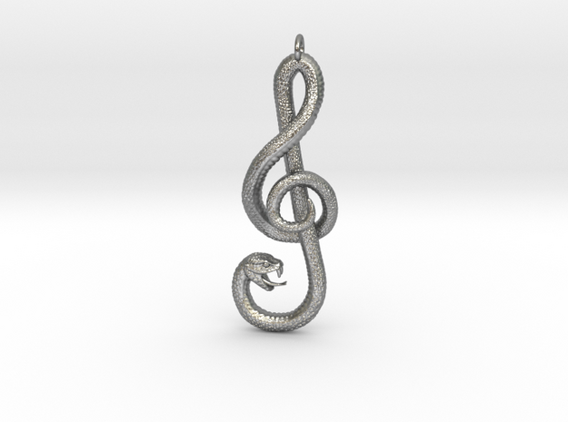 Song Snake in Natural Silver