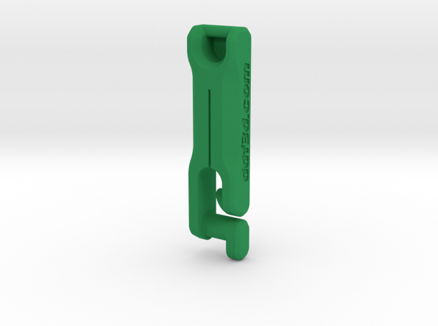 selflex door for Carabiner *Medium*​ DD002SW in Green Processed Versatile Plastic