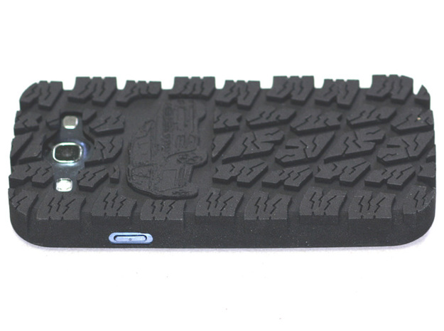 Galaxy S3 Touareg case in Black Natural Versatile Plastic