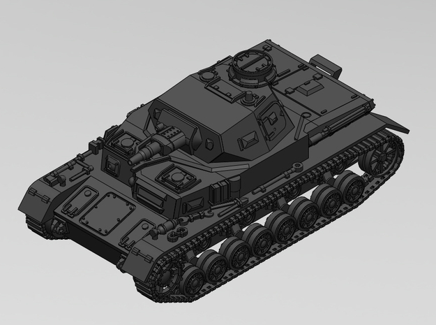 1/87 Pz Kpfw IV Ausf.D in Tan Fine Detail Plastic