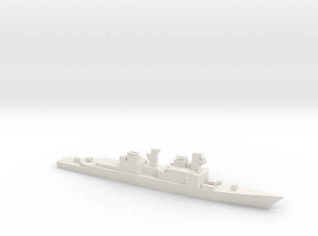 USS Spruance class DD979 Conolly, 1/1800 in White Natural Versatile Plastic
