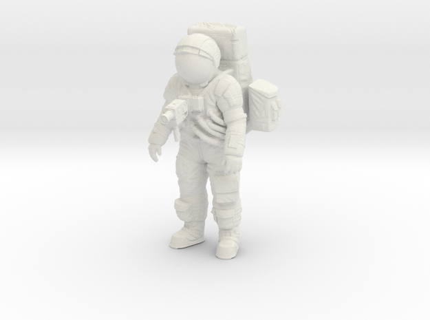 1: 16 Apollo Astronaut a7lb Type Nr ll in White Natural Versatile Plastic