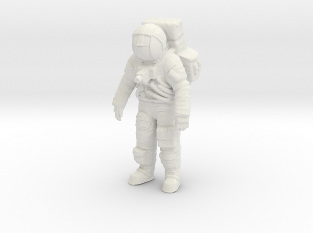 Apollo Astronaut Standing 1:16 in White Natural Versatile Plastic