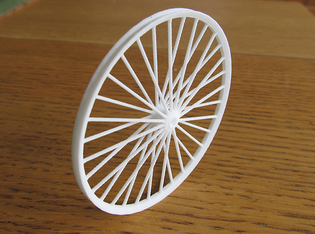 Pit Sheave Wheel 70 mm in White Natural Versatile Plastic