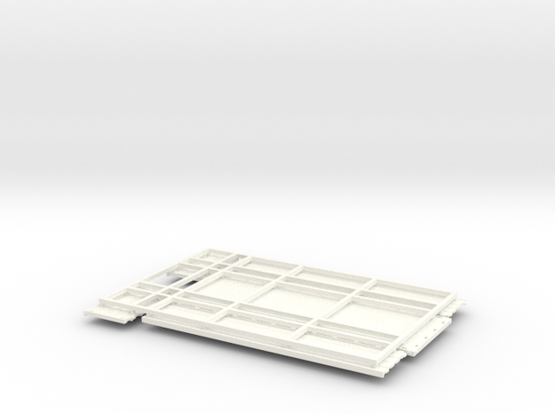 KN 24ft Low side Grain bed in White Processed Versatile Plastic