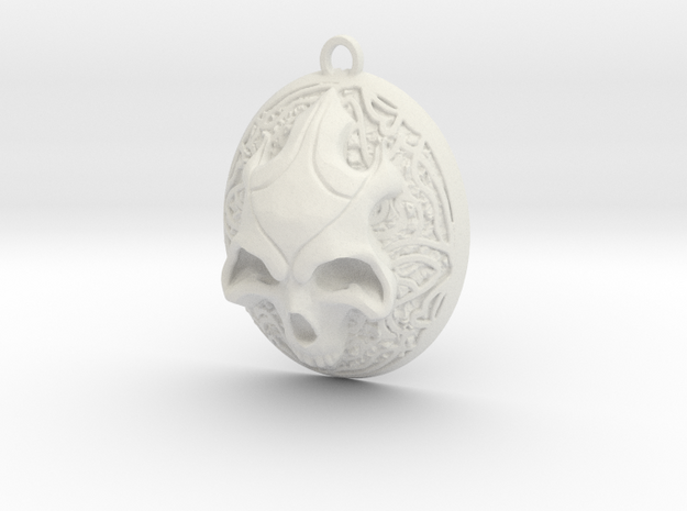 FELDOR pendant  in White Natural Versatile Plastic