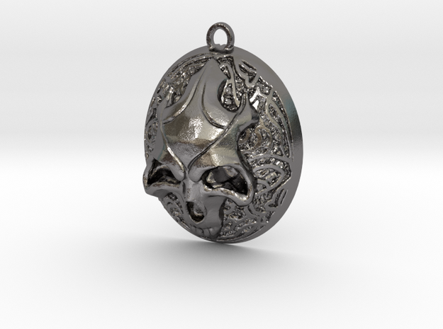 FELDOR pendant  in Polished Nickel Steel