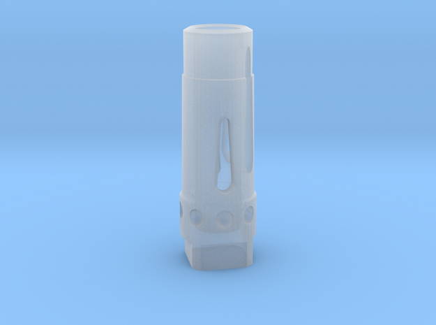 1:6 scale KAC 762 Flash Hider in Smooth Fine Detail Plastic