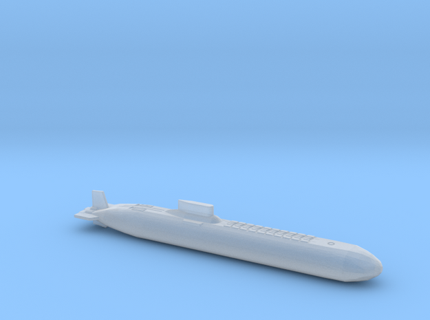 typhoon class submarine scale model