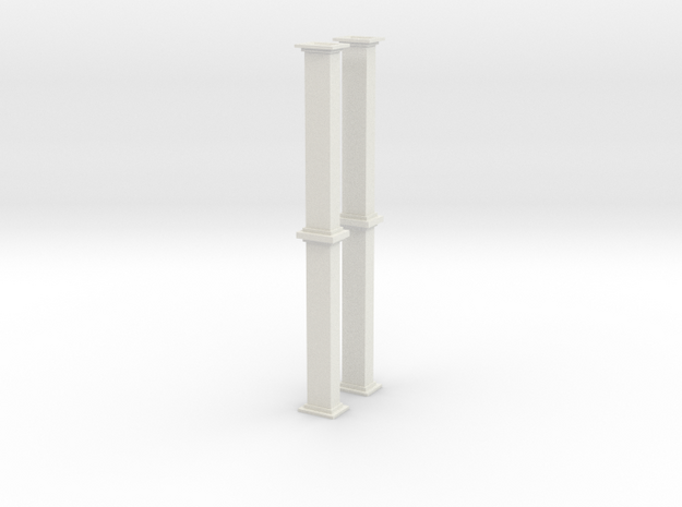 'S Scale' - Bucket Elevator- 20 Ft. - Casing in White Natural Versatile Plastic