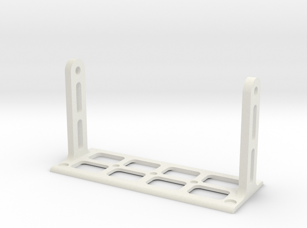 Raspberry Pi and Screen Mount Stand - Part 2/2 in White Natural Versatile Plastic