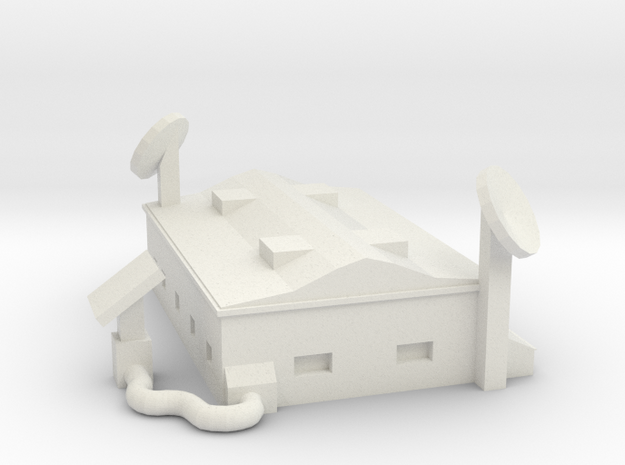 Comcenter - Low Poly in White Natural Versatile Plastic