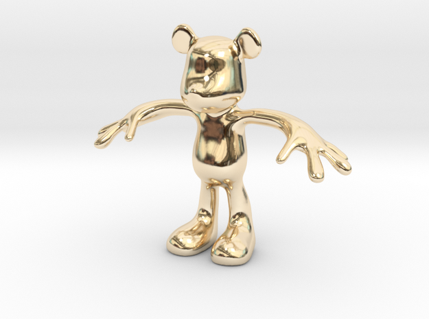 MOUSE KITOY in 14K Yellow Gold