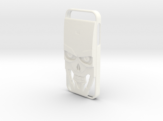 Iphone 5 / 5S Terminator in White Processed Versatile Plastic
