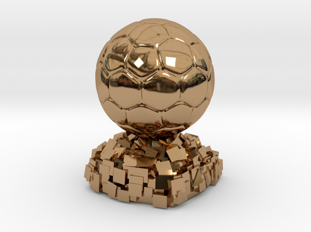 FIFA Ballon d'Or in Polished Brass