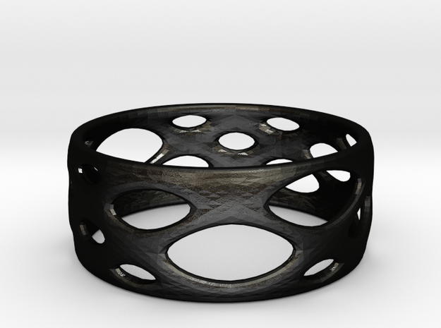 Frohr-designbracelet-4.10.2015-1 in Matte Black Steel