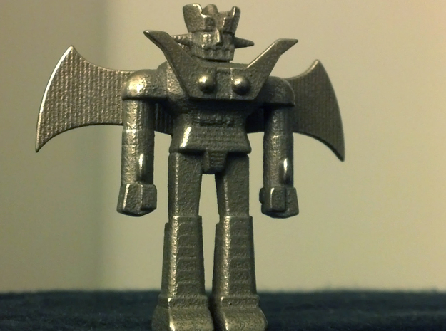Mazinger Z with Jet Scrander and Iron Cutters in White Processed Versatile Plastic