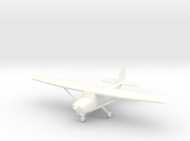 Cessna 172RG in 1/96 Scale in White Processed Versatile Plastic