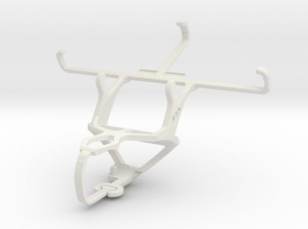Controller mount for PS3 & HTC One Remix in White Natural Versatile Plastic