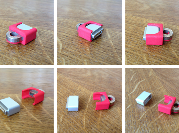 KeyBit+ Cover (beta) in Red Processed Versatile Plastic