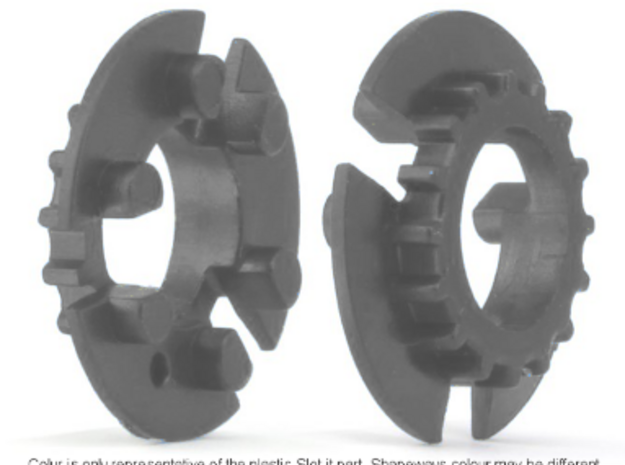 S99-S03_16 16 tooth pulley for 4WD system in Smooth Fine Detail Plastic