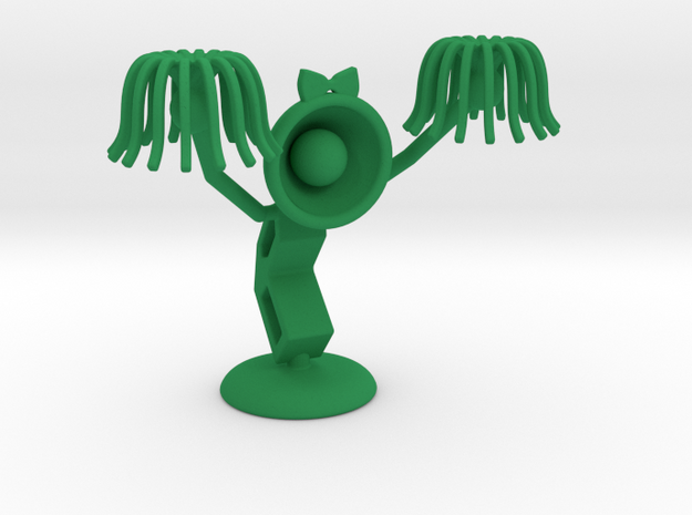 Lele as "CheerLeader" : "Let's Cheer up!" - DeskTo in Green Processed Versatile Plastic