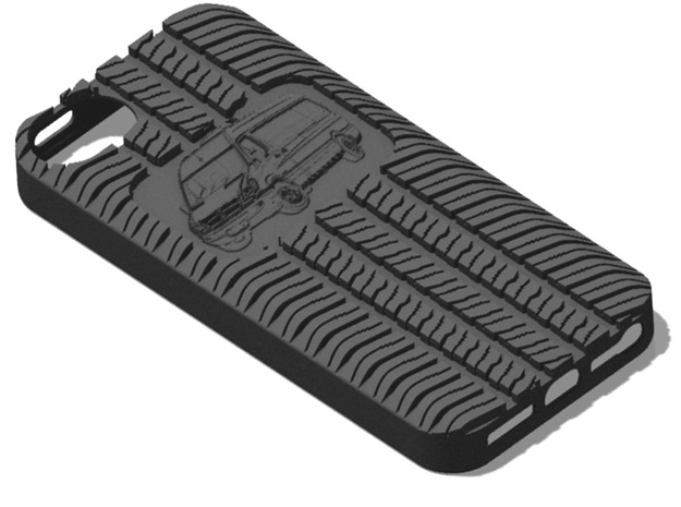 iPhone 5 Sprinter NCV3 Passenger in Black Natural Versatile Plastic