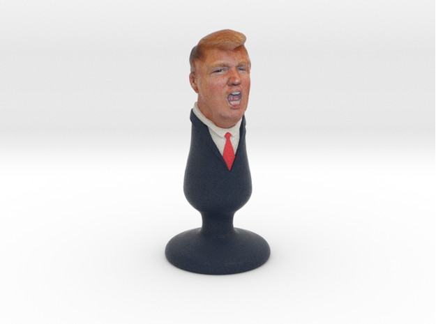 Donald Trump Plug in Full Color Sandstone