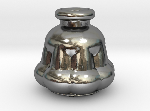 Potion Bottle #3 in Polished Silver