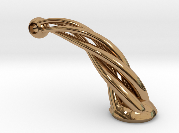 Model 70150 Arm-RT-M3 (Part 2) in Polished Brass