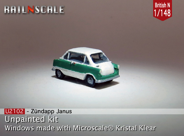 Zündapp Janus (British N 1:148) in Tan Fine Detail Plastic