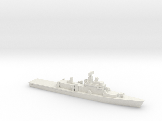 ITS Andrea Doria Helicopter Cruiser, 1/1800 in White Natural Versatile Plastic