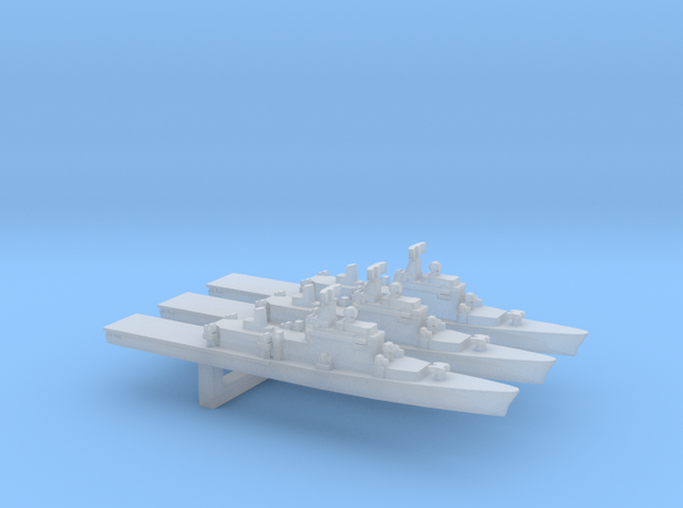ITS Andrea Doria x 3, w/ barrel, 1/6000 in Tan Fine Detail Plastic