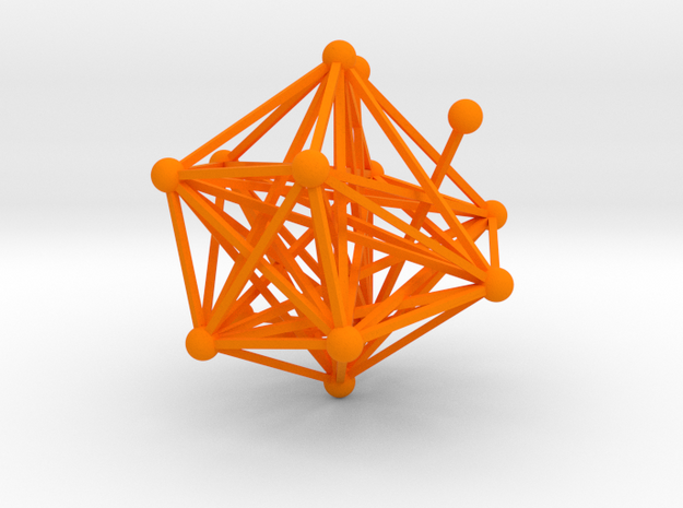 My First Network in Orange Processed Versatile Plastic