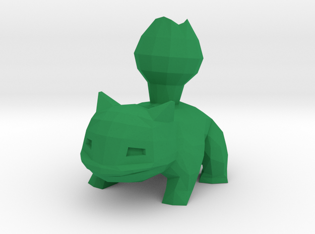 Ivysaur in Green Processed Versatile Plastic