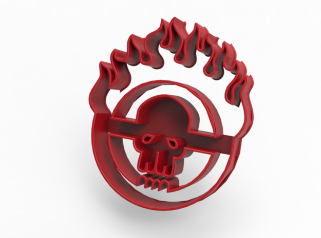 Mad Max: Fury Road - Cookie Cutter in Red Processed Versatile Plastic