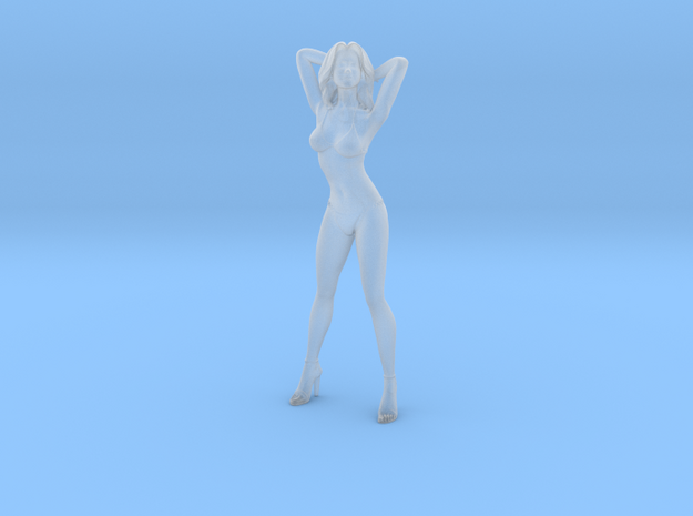 1/35 scale bikini beach girl posing figure A