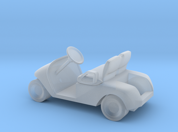 N scale (1:160) Modern Golf Cart in Smoothest Fine Detail Plastic