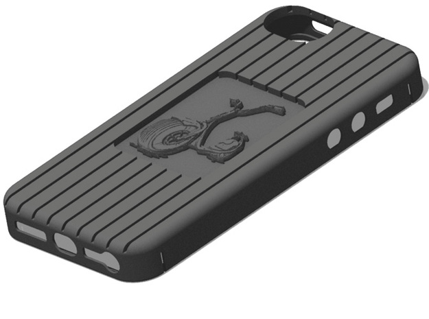 iPhone 5 Scooter case in Black Natural Versatile Plastic
