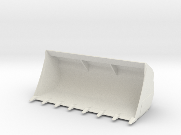 LT Liebherr Heavy Shovel in White Natural Versatile Plastic