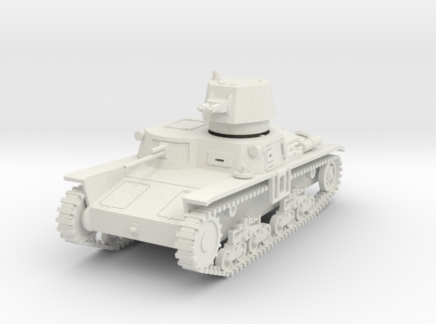 PV102 M11/39 Medium Tank (1/48) in White Natural Versatile Plastic