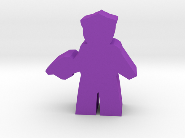 Game Piece, Clone Masters Commander, pistol in Purple Processed Versatile Plastic